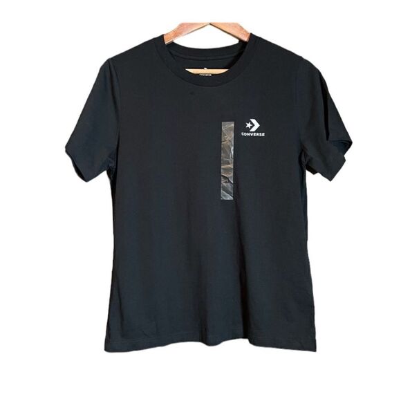 NWT! Black converse graphic tee - Picture 1 of 9